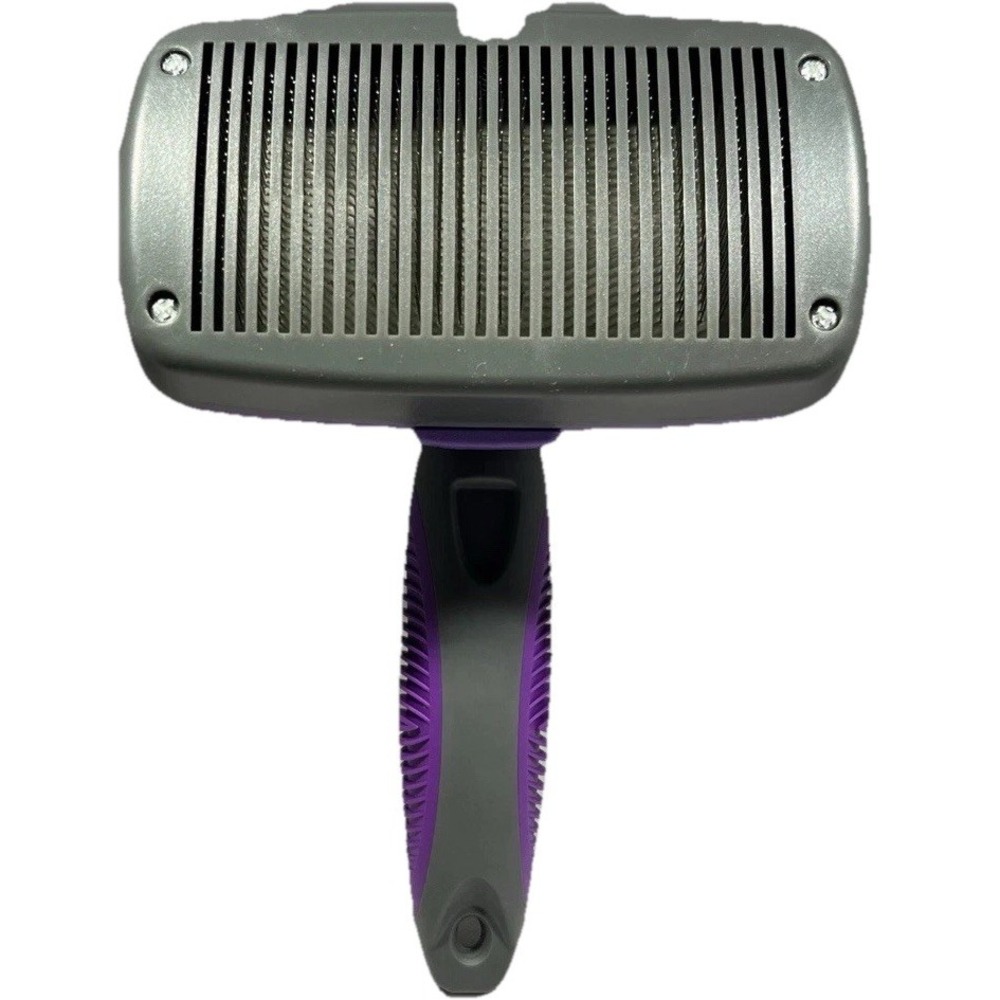 Hertzko Self-Cleaning Pet Slicker Brush, Grooming Brush for Cat & Dogs - Picture 5 of 6